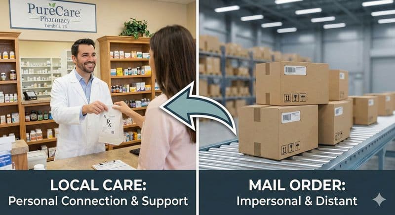 Why Choosing a Local Pharmacy Beats Mail Order Every Time
